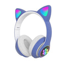 Fone De Ouvido Gato carinha Sem Fio Bluetooth Com Orelhas De Gato