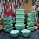 Kit 15 Potes Herméticos para Alimentos | Vários Tamanhos | Organização de Cozinha ����� �� ���