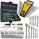 Jogo De Chave Soquete Catraca Chave Combinada Fenda Philips Soquetes Kit Ferramentas Completo Aço Crv