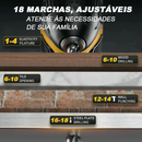 Parafusadeira Furadeira 48V 2 Baterias Com Maleta e Acessorios 24 peças