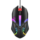 Kit Teclado Semi Mecânico + Mouse Gamer 3200dpi Rgb Led M300