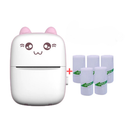 Mini Impressora Térmica Sem Fio Portátil Desenho Animado Foto Android/Ios Envio Imediato