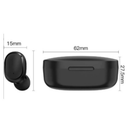 Fone De Ouvido Sem Fio E6s Bluetooth 5.0 Tws Preto